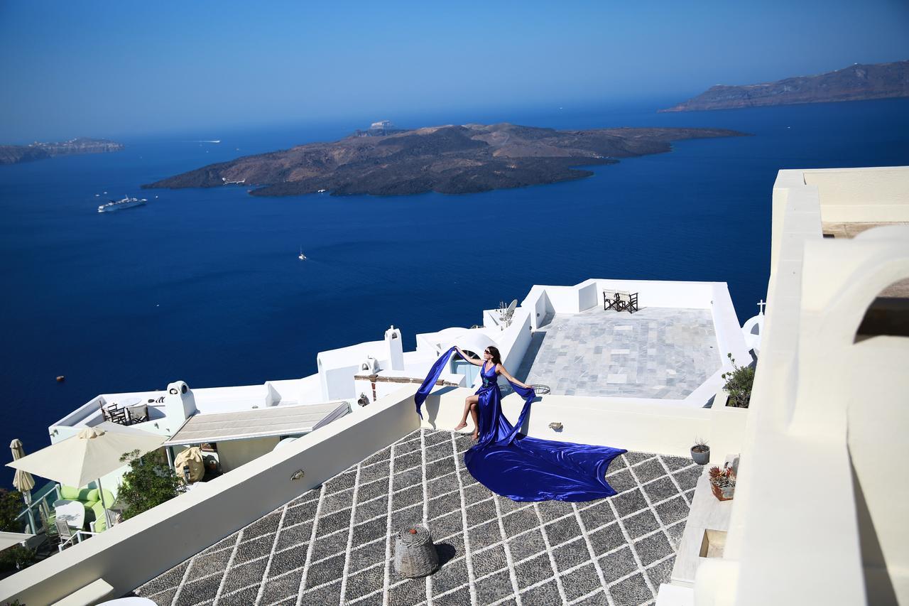 360 Blue Villa Fira  Exteriör bild