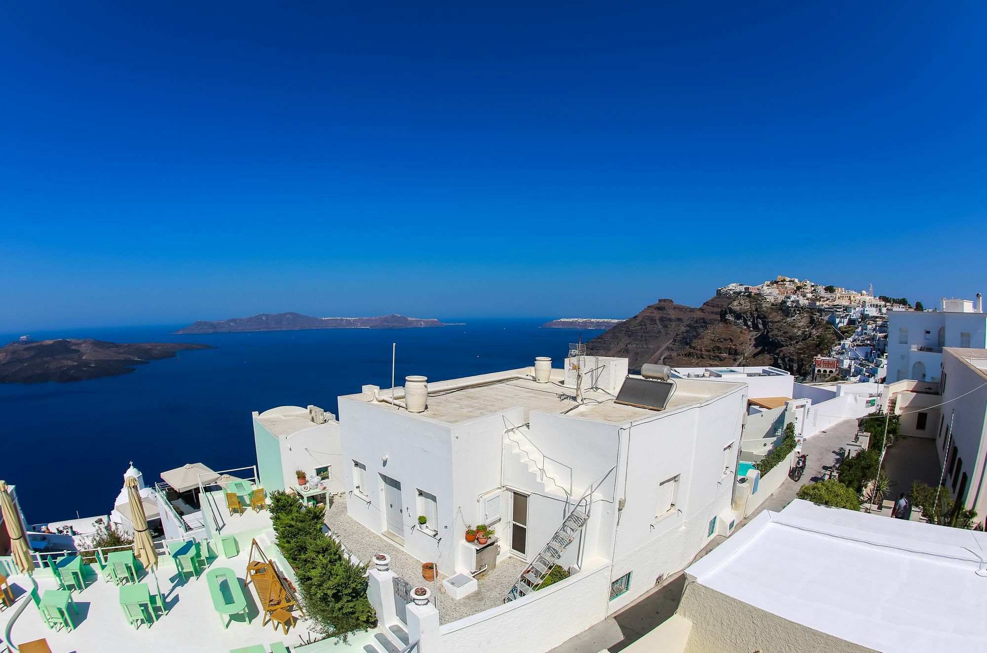 360 Blue Villa Fira  Exteriör bild